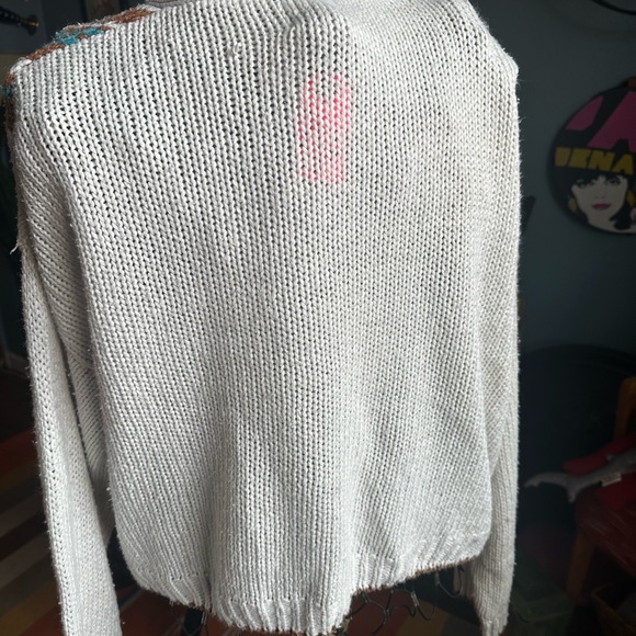 Vintage hand knit cardigan - Picture 4 of 5